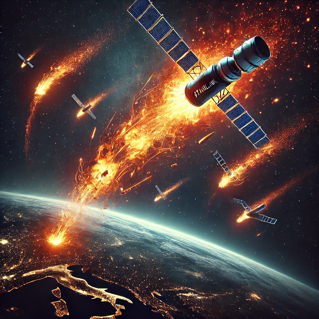 The Starlink Crisis: A Satellite Empire Burning Up in the Sky?